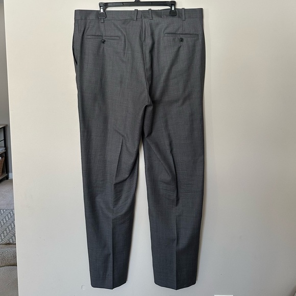 Peter Millar Harker Charcoal Wool Dress Pants Size 40 Business Casual Formal - Picture 5 of 9